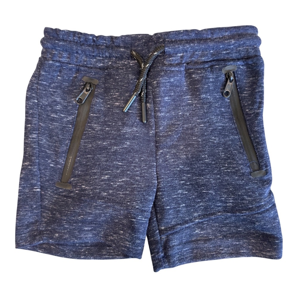 Wayside Boys‎ Navy Blue Marl Knit Tech Shorts Size 2T NWT CSK7183S